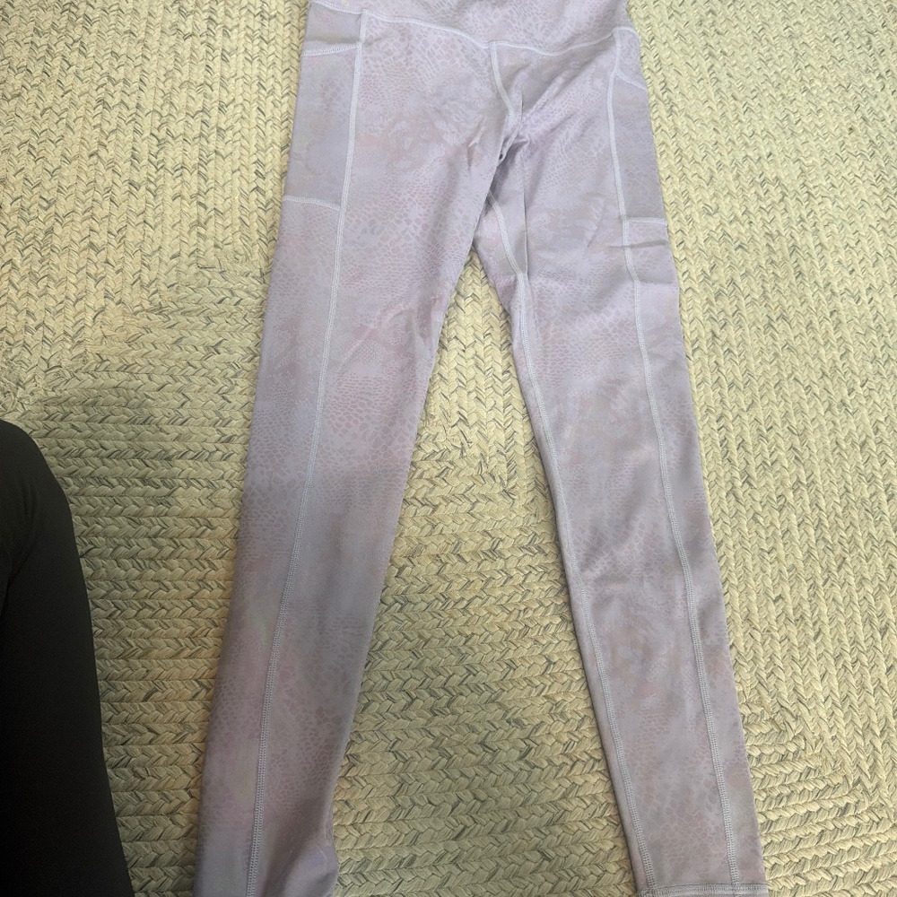 Constantly Varied Gear iridescent purple leggings